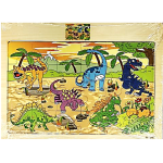 Wooden Tray Puzzle - 24 piece - Dinosaurs Wooden Tray Puzzle - 24 piece - Dinosaurs